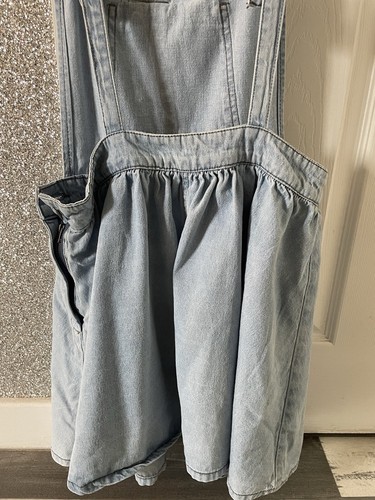 Denim dungarees Dress Primark size 10 - Picture 5 of 5