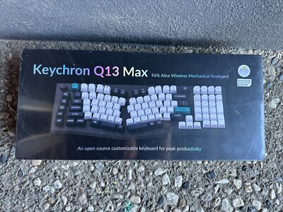 ꙮ Keychron Q13 Max (Alice Layout) QMK Wireless Custom Mechanical Keyboard