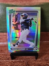 2021 Donruss Optic Yoelqui Cespedes Rated Prospect Silver Holo Prizm #RP2 
