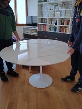 tavolo allungabile tondo da 107 a 147 - modello Tulip nuovo e imballaggio 