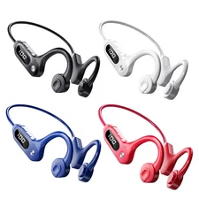 Bluetooth 5.3 Bone Conduction Headphones Wireless Earbuds Outdoor Sport Headset
