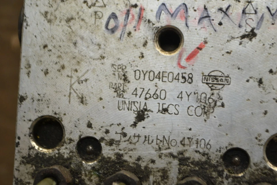 Nissan Máxima 2000 2001 ABS control de bomba OEM 476604Y106 módulo 331-10C7 Foto 2 de 4