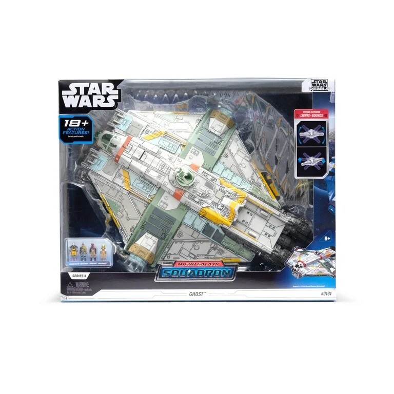 Star Wars Rebels Micro Galaxy Squadron GHOST #0131 Series 3 SHIP