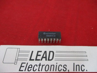QTY 3 ONSEMI PART # MC145026P 16-PIN DIP  ENCODER - DECODER      FREE SHIPPING