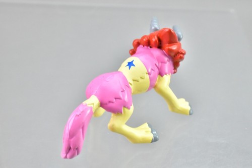 Monster Rancher Daton Tiger Pink Fighting 1.75" Vintage 1999 TCDT Playmates Mini - Picture 2 of 3