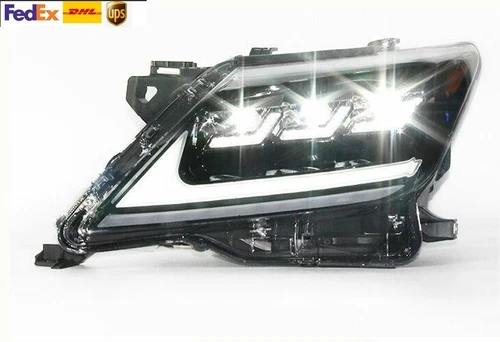 For Lexus LX570 2007-2015 LED Headlight DRL Sequential Signal LED Low/High Beam - Picture 12 of 14