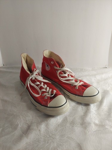 Vintage Converse Chuck Taylor All Stars 1980s Unisex Red 10.5