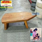 Ancient Coconut Grater Shredder Wood Scraper Thai Food Oil Portable Grinder DHL