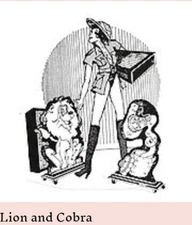 LION AND COBRA - ILLUSION BUILDING PLANS -  OSBORNE