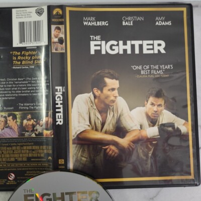 The Fighter DVD 2010 Widescreen Mark Wahlberg Amy Adams - COMPLETE! Very Good!