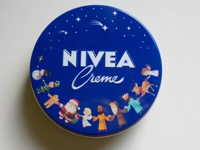 NIVEA Creme 150ml WeihnachtsEdition Weihnachten Blechdose Selten Sammler NEU OVP