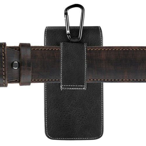 HANDY GÜRTELTASCHE HOLSTER Schutz Hülle Etui Schale für iPHONE Samsung Huawei - Bild 29 von 83
