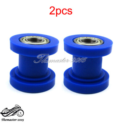 Chain Roller Tensioner 10mm Chain Roller Pulley Tensioner Wheel Guide Per Pit Dirt Bike XR125 CRF50 KLX Chain For Wheels - Foto 8