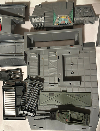 Vintage Hasbro 1983 G.I. Joe Headquarters Command Center Playset Incomplete - Picture 16 of 17
