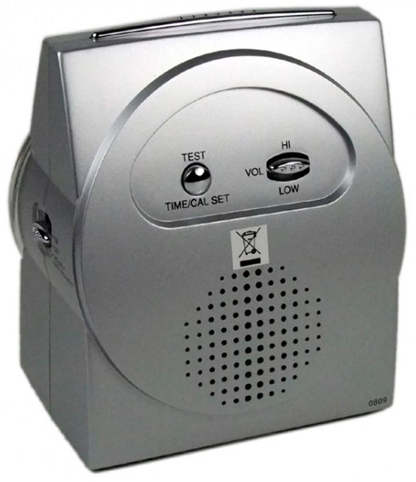 Adora Deutsch sprechender Funkwecker digital mit Alarmfunktion 19384 - Bild 3 von 3