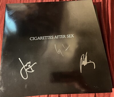 Signed X’s DeluxevAlbum- autographed by Band Cigarettes After Sex AUTHENTIC  720841303589| eBay