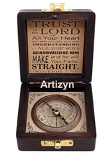 Trust in The Lord with All Your Heart Proverbs 3 5-6 Quote Religious Compass ...