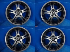 4 Used Aluminum Wheels Deep Rim Weds Kranze Krenze Cerberus 17-7.0J Is53 5H Pcd