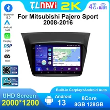 For Mitsubishi Pajero Sport L200 Triton CarPlay Car Radio GPS Multimedia Player