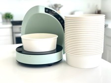 White Customizable Noobol Induction Heatable Paper Ramen Bowl 50 PCS 