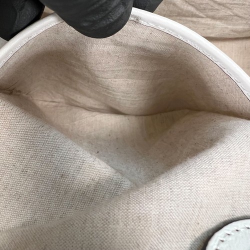 Bolso de Mano Brooks Brothers Estampado Floral Lona y Cuero Borde Saco Defectos Leer - Imagen 11 de 21