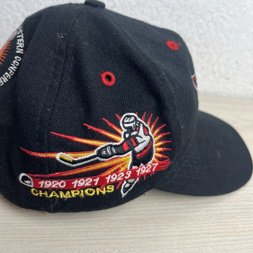 Vintage Ottawa Senators Snapback Hat Annco NHL Stanley Cup MISSING SNAP - Bild 9 von 11
