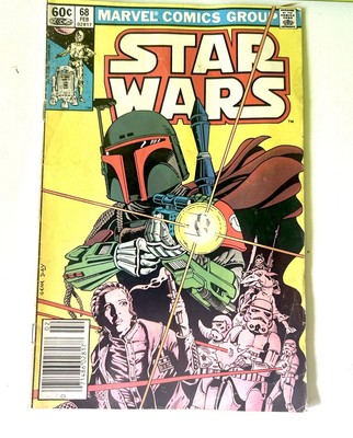 Star Wars #68 (Marvel Comics February 1983) VG+ Boba Fett Newsstand Mandalorian
