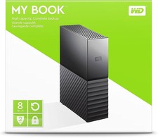 Western Digital My Book 8TB External Desktop Hard Drive - FACTORY SEALED - NEW