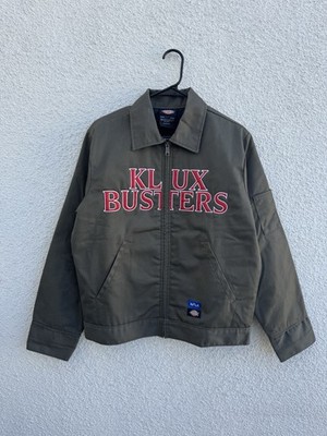 Rare WCKDTHGHTS LA DICKIES KLUX BUSTERS DICKIES EISENHOWER JACKET Olive Green