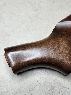 MOSSBERG 500 590 835 12ga Plain WOOD STOCK & Checkered Forend Set