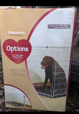 Rosewood XL Dog Crate*New,Unused In Box**2 Doors,Very Strong Design*Collection