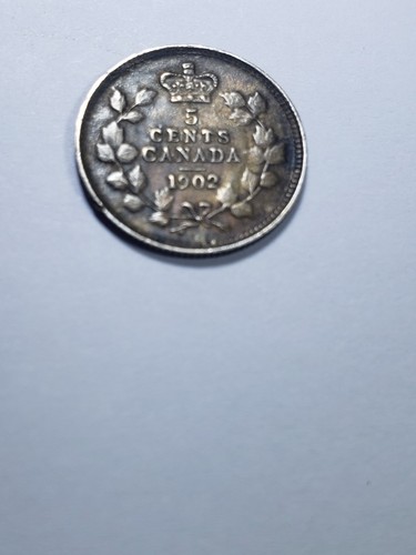 1902 Canada 10 Cents 10c Silver King Edward Better Date - Picture 6 of 6