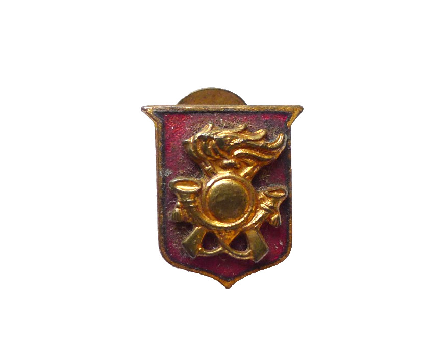 VECCHIA SPILLA FREGIO DISTINTIVO PIN BERSAGLIERI VINTAGE IDEA REGALO