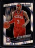 2024-25 Panini Prizm Black Allen Iverson Legends Skewed Prizm #/249 76ers