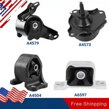 4x Auto Trans Engine Motor & Transmission Mount for Honda Element 2003-2006 2.4L
