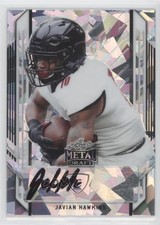 2021 Leaf Metal Draft Portrait Silver Crystals 50/50 Javian Hawkins Auto 0q0m