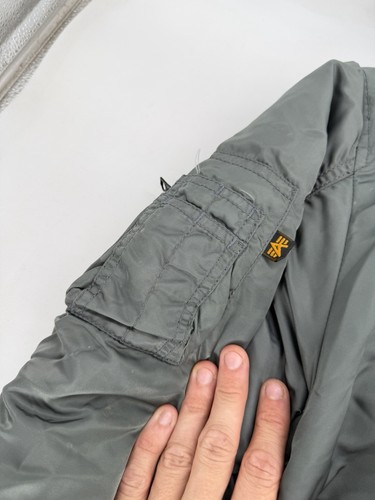 Alpha Industries Jacket Mens Small USAF MA-1 Intermediate Flyers Bomber - Picture 7 of 7