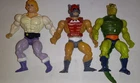 Lot Of VINTAGE He-Man Action Figures Masters Of The Universe Zodak Whiplash Adam