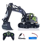 HUINA 1/18 13CH Electric RC Excavator 1661 RTR Digger Light Effects Metal Bucket — photo 2