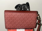 Michael Kors large flap wristlet wallet, Brandy NWT Authentic — photo 10