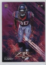 2014 Topps Fire Rookie Purple 141/499 Jadeveon Clowney #112 1g4r