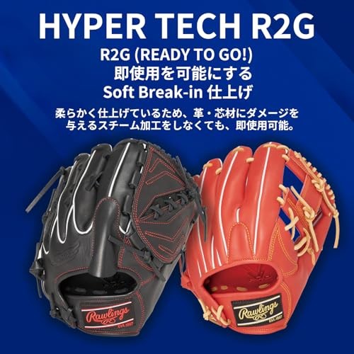 Gant De Baseball Rawlings Hyper Tech R2G – Adulte/Softball Femme – Taille Main Gauche
