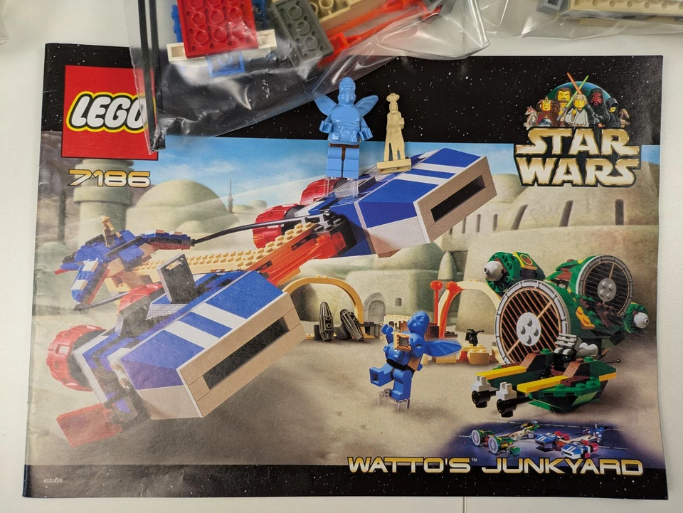 Lego Star Wars: Episodio 1: Watto's Junkyard Set 7186 - con instrucciones Foto 3 de 4