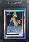 YANIC KONAN NIEDERHAUSER 2025-26 PANINI DONRUSS #17 AUTO HOLO RC 26/75 CLIPPERS