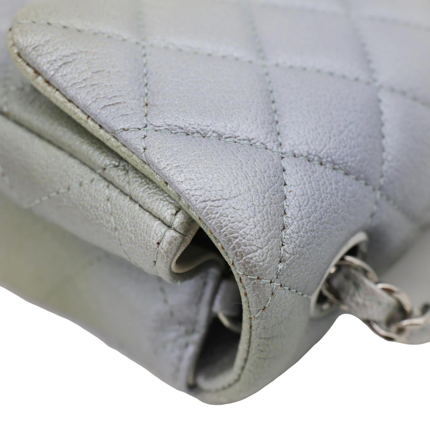 CHANEL Classic Rectangular Flap Mini Quilted Irid… - image 4