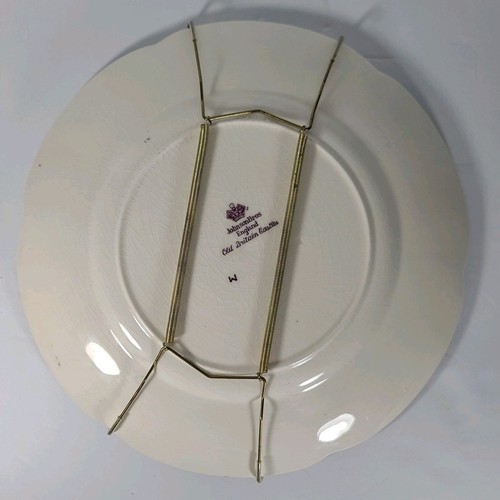 (3) Johnson Bros Old Britain Schlösser, Chatsworth Teller 8", 10" & Platte 12" - Bild 8 von 12