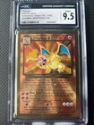 CHARIZARD CGC 9.5 2021 POKEMON #4/102 GOLD METAL ULTRA PREMIUM COLL 002
