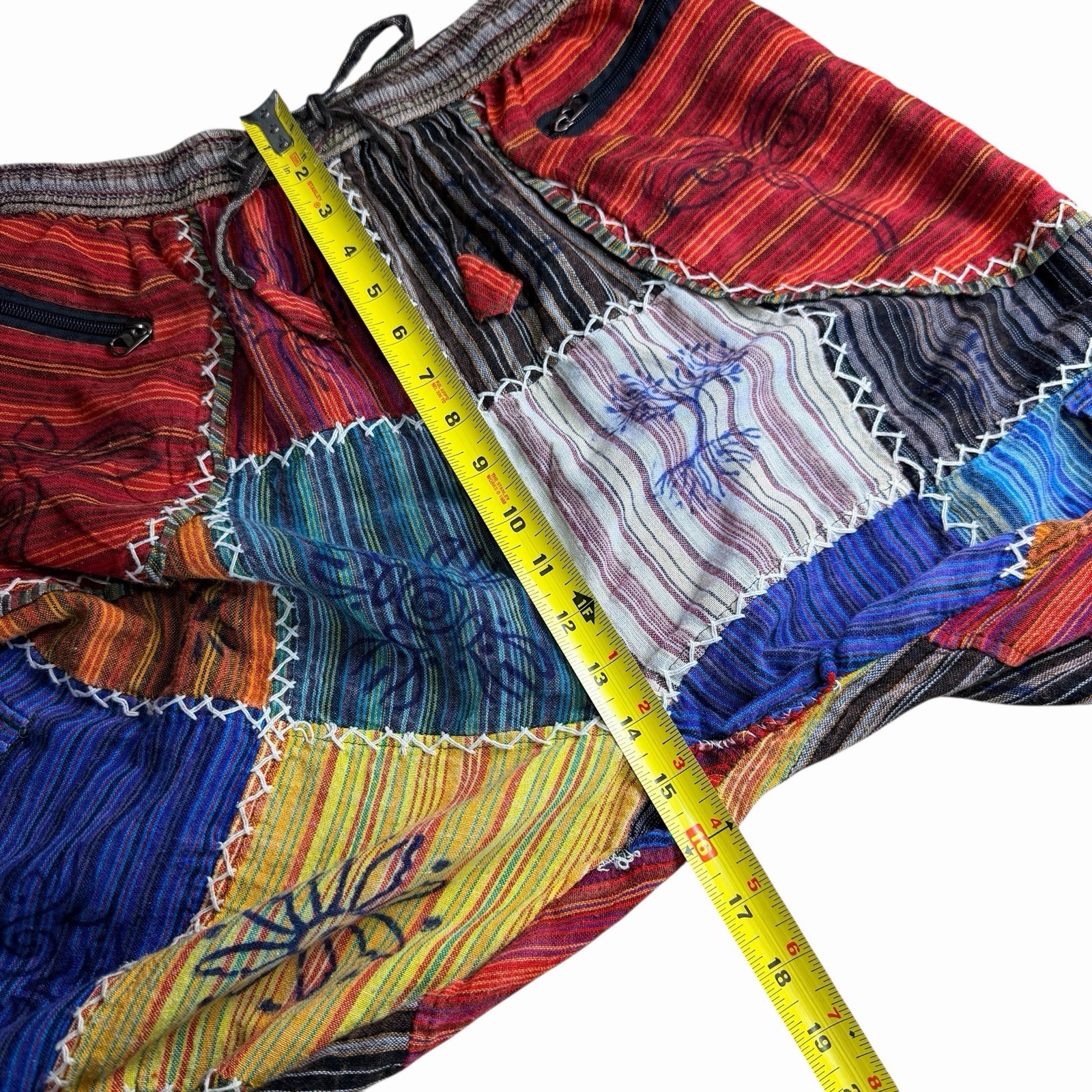 Rising International Large Patchwork Cargo Jogger… - image 6