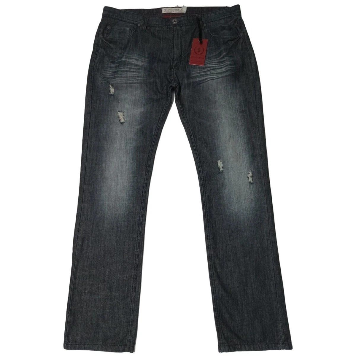 Indigo Star Cotton Jeans for Men for sale | eBay