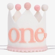 Pink Crown - Princess 1st Party Decorations
